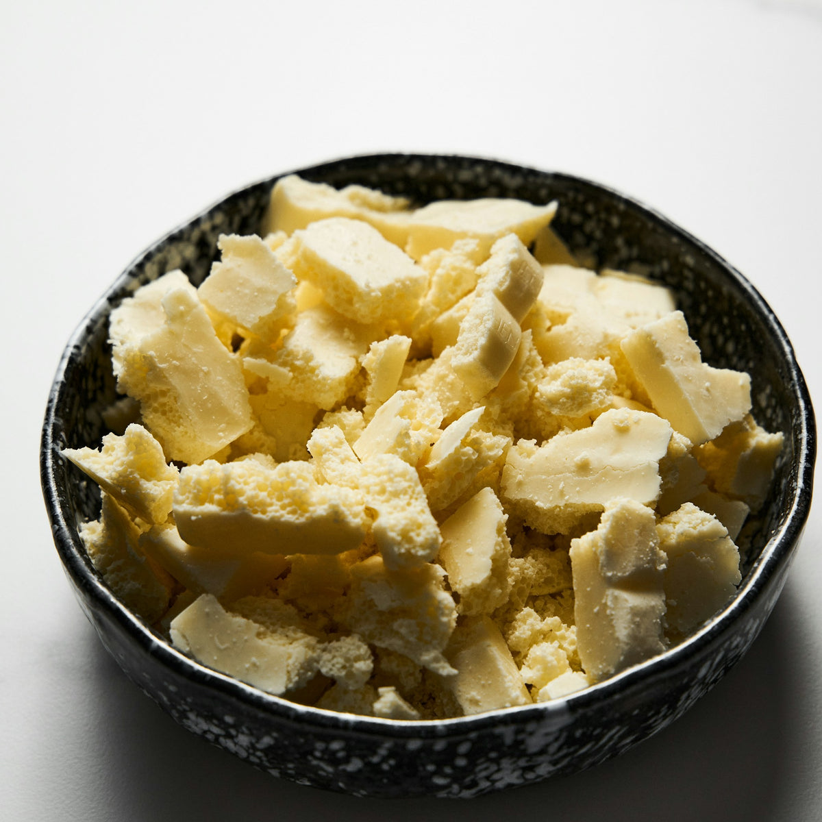 A bowl of fresh white butter