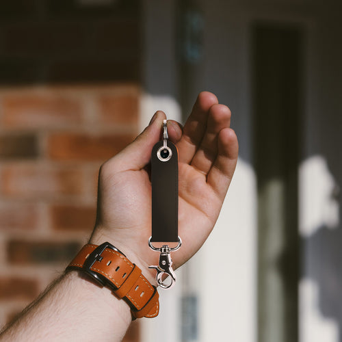 Eco Friendly Upcycled Keyring with lobster claw lock - Buy Eco Friendly Products - Upycled, Organic, Fair Trade :: Green The Map