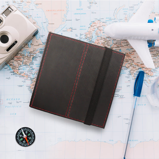 Handmade Upcycled Tube Travel Diary (Small)
