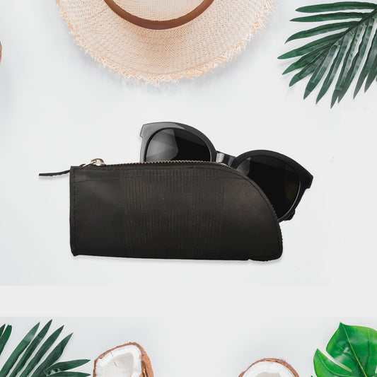 Upcycled Tube Sunglasses Case