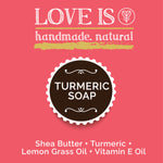 Love Is Turmeric Loofah Soap