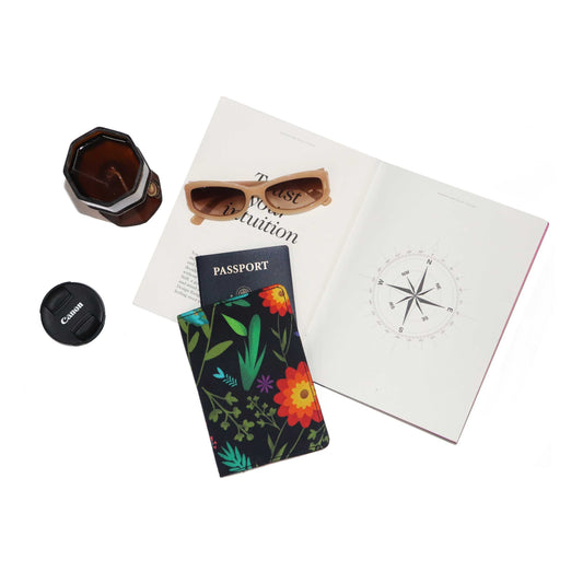 Mystic Flower Passport holder