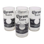 Upcycled  corona glass (set of 4) - Buy Eco Friendly Products - Upycled, Organic, Fair Trade :: Green The Map
