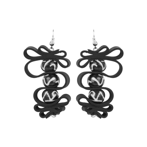 Labyrinth Earrings - Buy Eco Friendly Products - Upycled, Organic, Fair Trade :: Green The Map