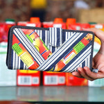 Eco-Friendly Upcycled Fabric and Tetra Clutch - A Sustainable Fashion Statement
