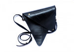 Eco-Friendly Upcycled Tyre Tube Ladies Triangle Sling Bag - Sustainable Fashion Statement