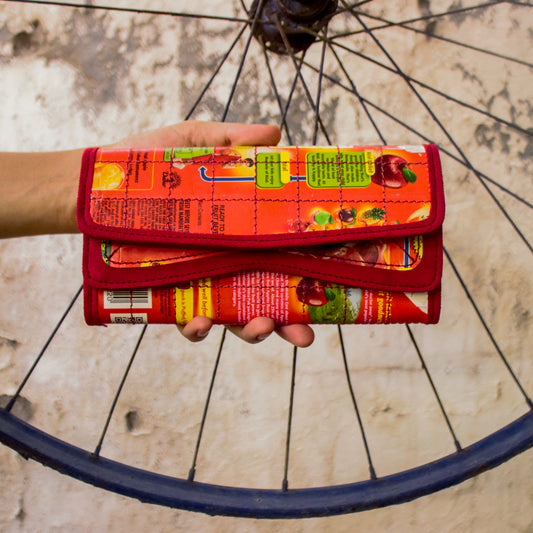 Upcycled Tetra Pak Ladies Clutch