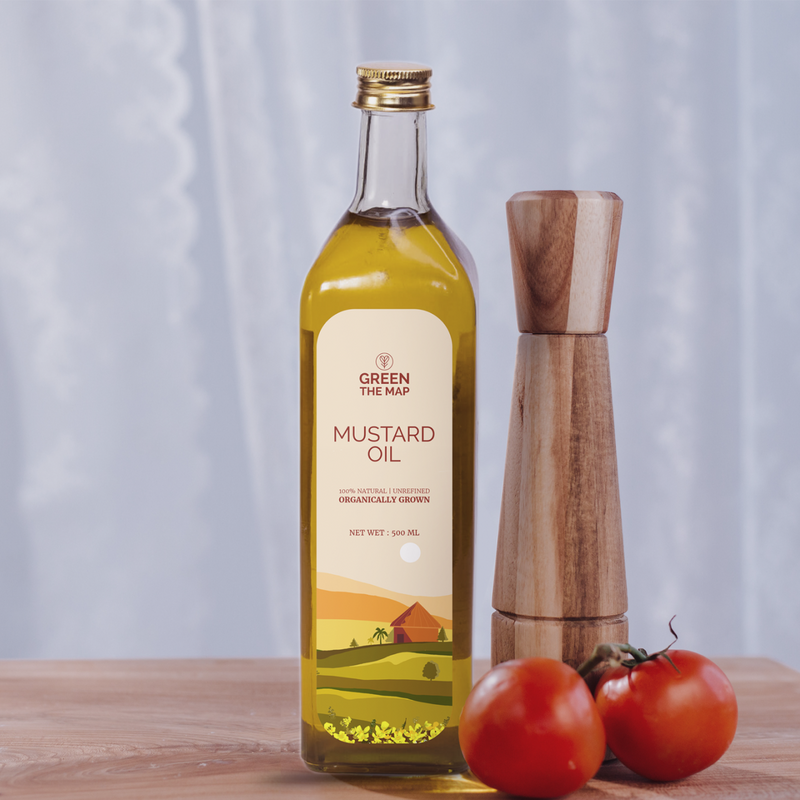 ORGANIC RAW MUSTARD OIL - UNLOCKING THE BENEFITS OF NATURE'S GOLD