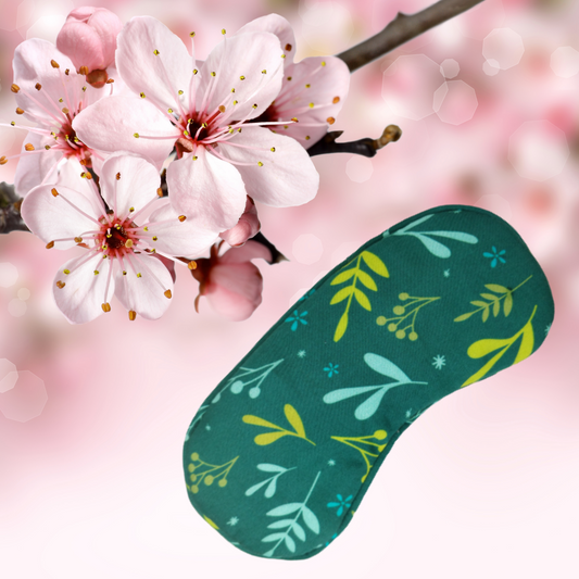 Organic Eco Friendly Eye Mask - Dreamy Leaves