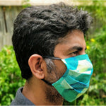 Organic Reversible Pleated Face Mask - Single - Buy Eco Friendly Products - Upycled, Organic, Fair Trade :: Green The Map