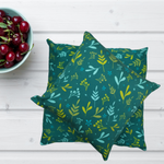 Dreamy Leaves Cushion Cover - Buy Eco Friendly Products - Upycled, Organic, Fair Trade :: Green The Map